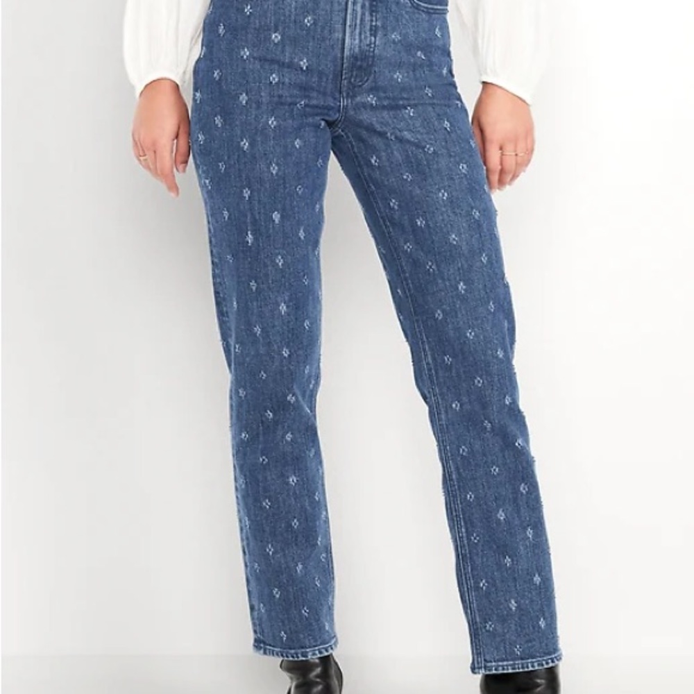 Texture Print Jeans - Picture 4 of 4